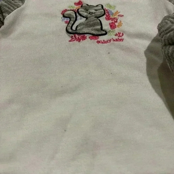 American Girl Bitty Baby Kitty Pajamas for Little Girls Size 5 - Picture 2 of 3